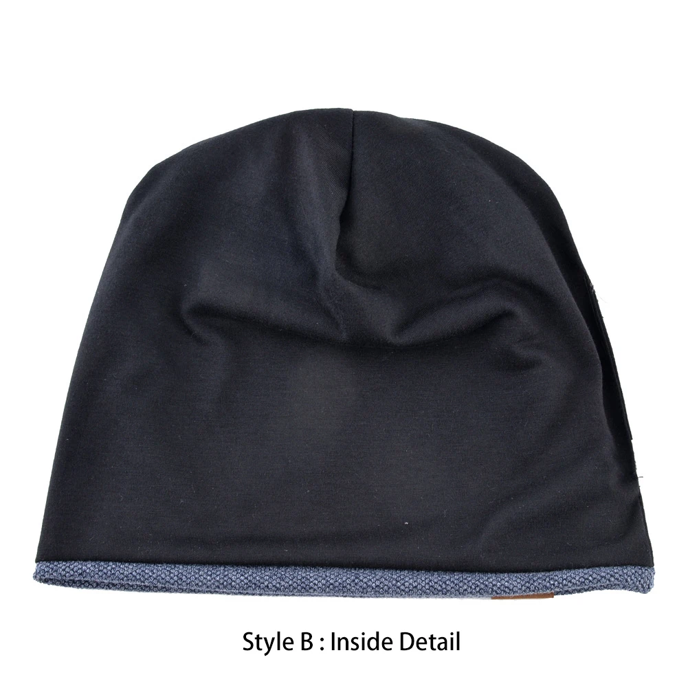 Unisex Fashionable Solid Knit Beanie - Warm Hip-Hop Style Hat
