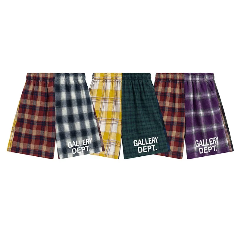 

Hot GALLERY DEPT 2024ss New Summer Casual Men Women Boardshorts Breathable Beach Comfortable Fitness Basketball Sports Short Pan