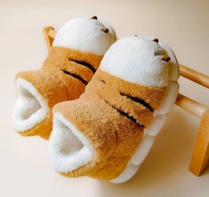 Pink Rabbit Womens Slipper Winter Loafer Girls Funny Animal