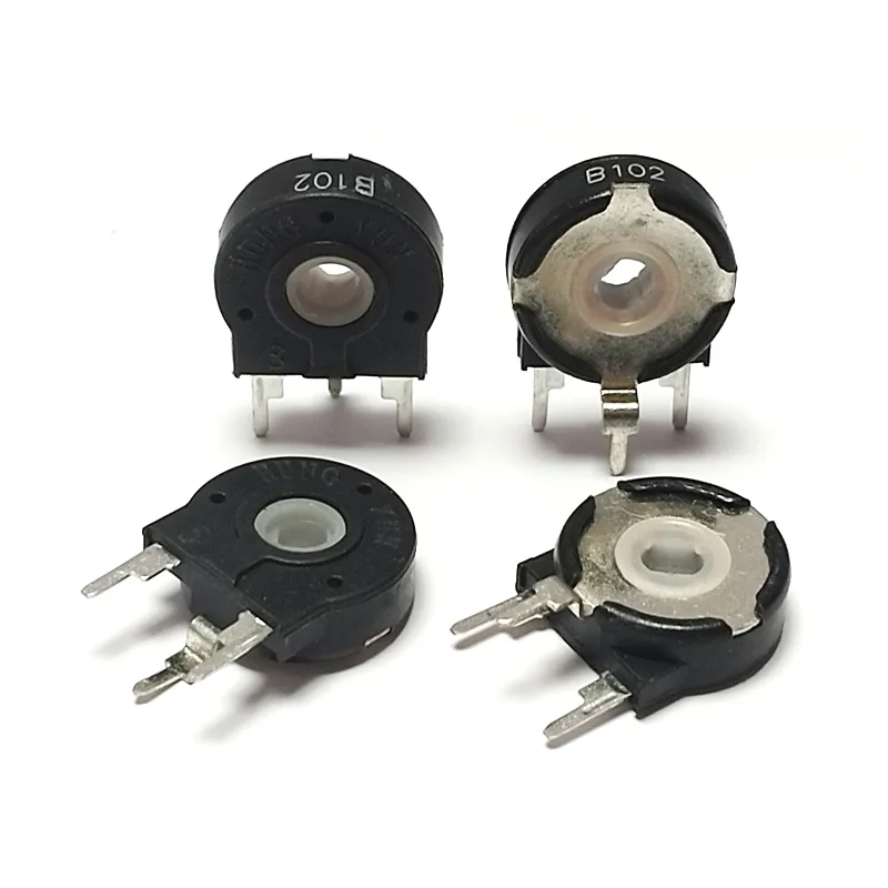 10PCS potentiometer PT15 1K 2K 5K 10K 20K 50K 100K 500K 1M 500ohm oval ...