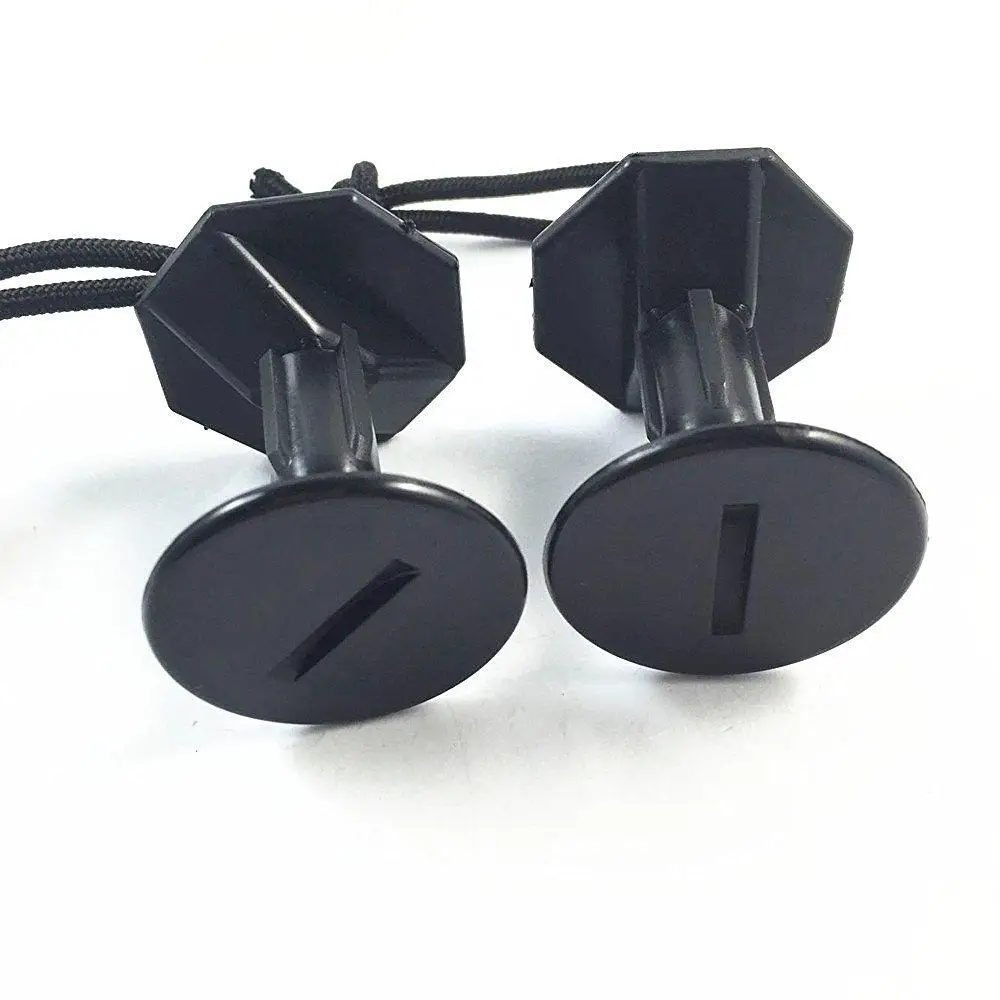 6 Pieces / Set Body Board Surfboard Leash Connector With Cord