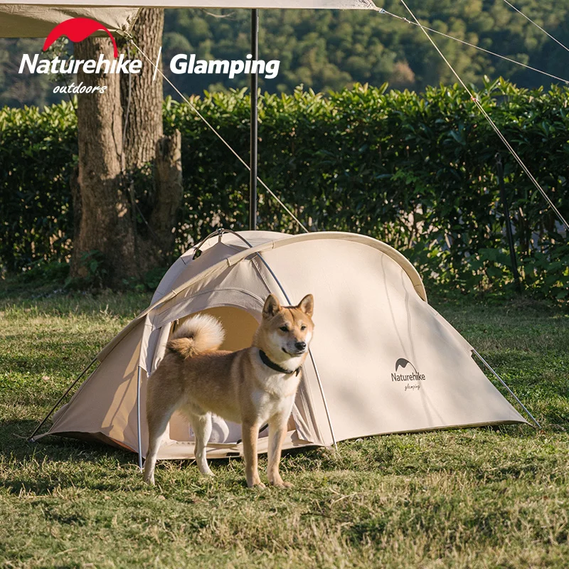 

Naturehike 4 Season Pet Tent 1.7kg Ultralight Portable Cat /Dog Hexagonal MINI Cotton Cloth Tent Residence Waterproof Portable
