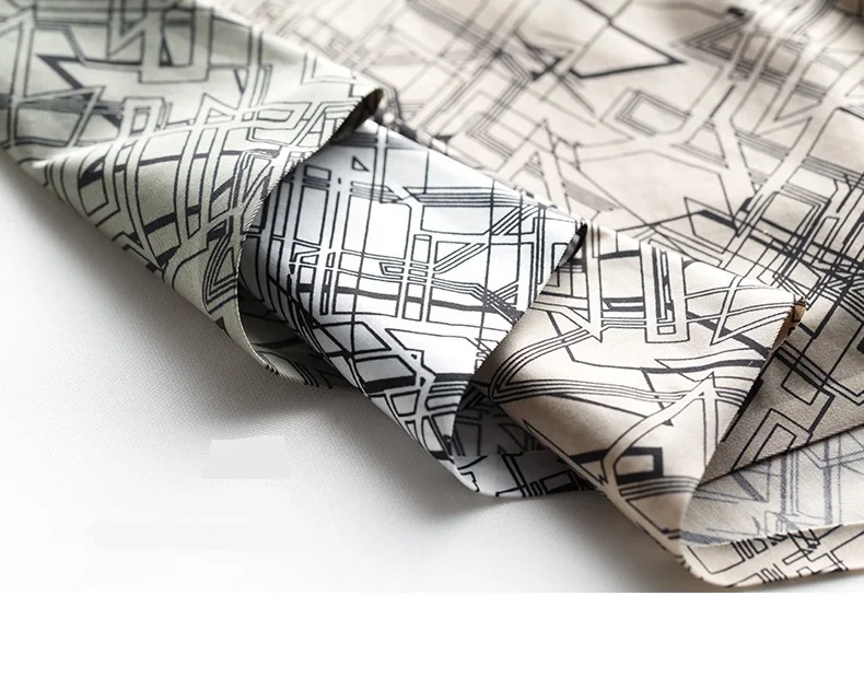 High-end Male Digital printing one piece Boxers shorts Men's silky Seamless underwears Men soft breathable Trunks 6