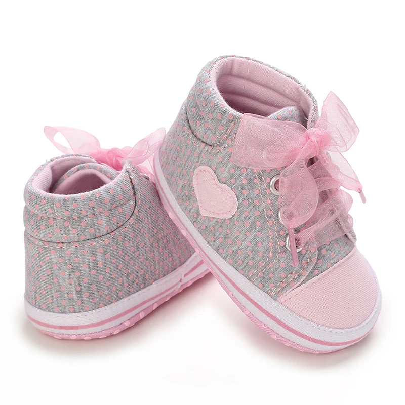 Fashionable Pink Baby Shoes 4
