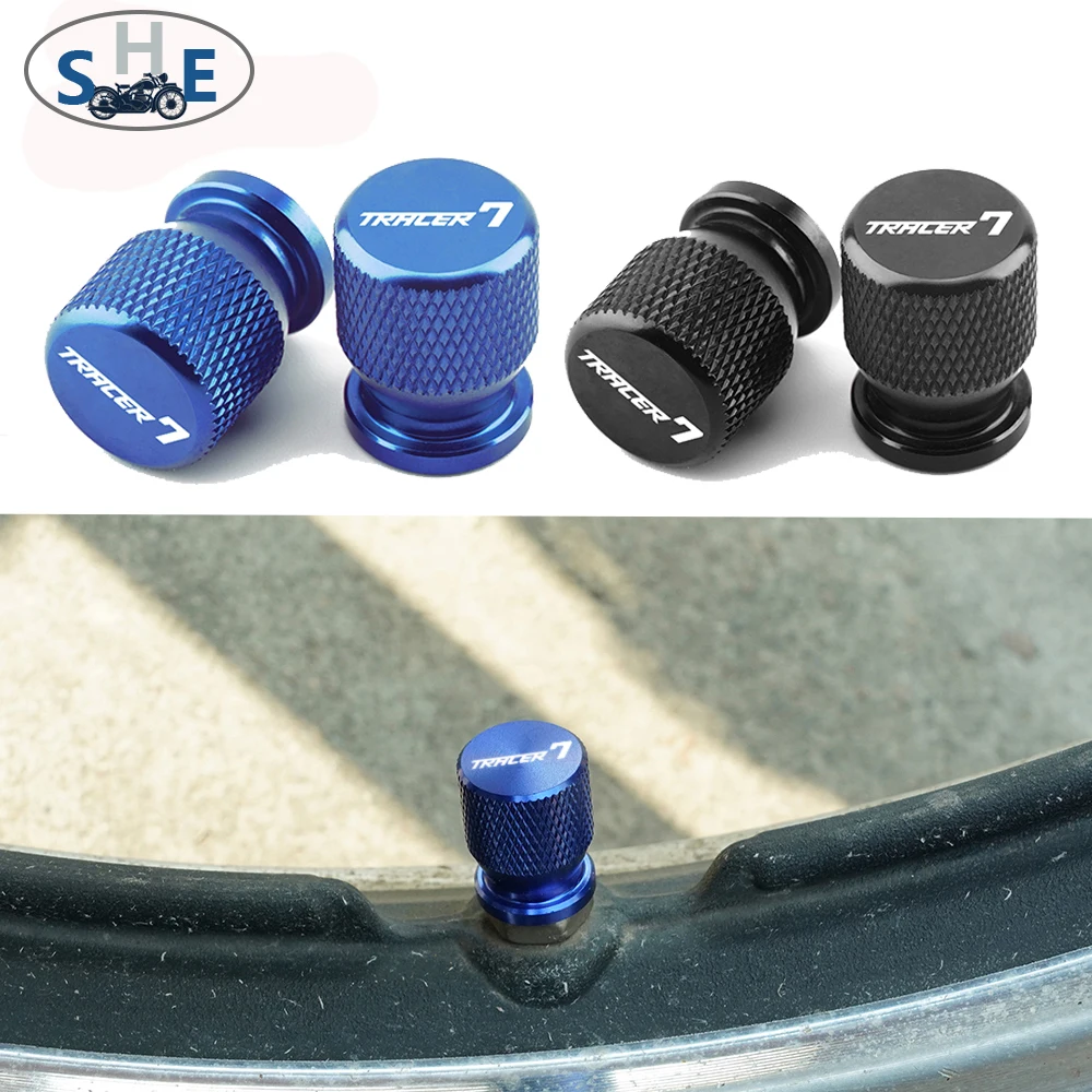 

С трассором для YAMAHA MT07 MT09 700 900 700gt 900gt gt Мотоцикл CNC Алюминиевые Запчасти для колесных шин клапан колпачки крышки