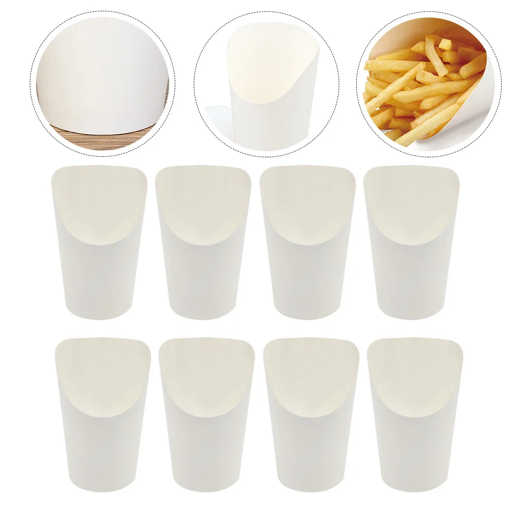 

Disposable Cup Kraft Paper Cup Oblique Cup Ice Cream Cup for Canteen Kitchen Shop Hotel