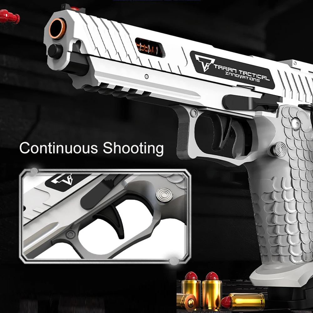 2011 Quick Release Toy Gun Mechanical Continuous Fire Detachable Pistol Outdoor Soft Bullet Airsoft Blaster for Children Gift 4