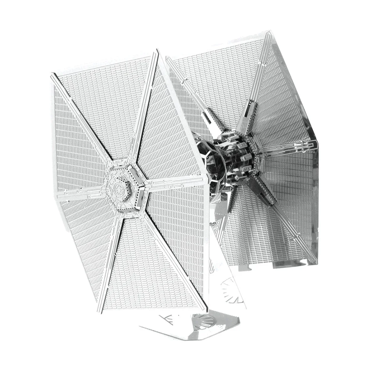 TIE FIGHTER 3D Metal Puzzle model kits DIY Laser Cut Puzzles Jigsaw Toy For Children 4