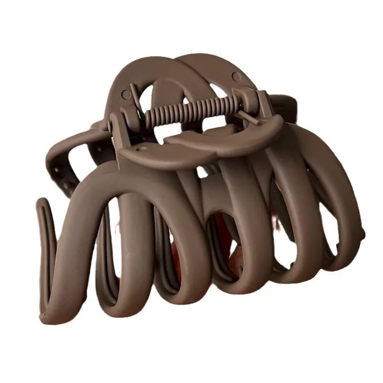 Large Spring Pumpkin Hair Clip Shark Clamp Women's Hair Accessories Hair Cards New Arrival Fashionable Hair Grips for Girls