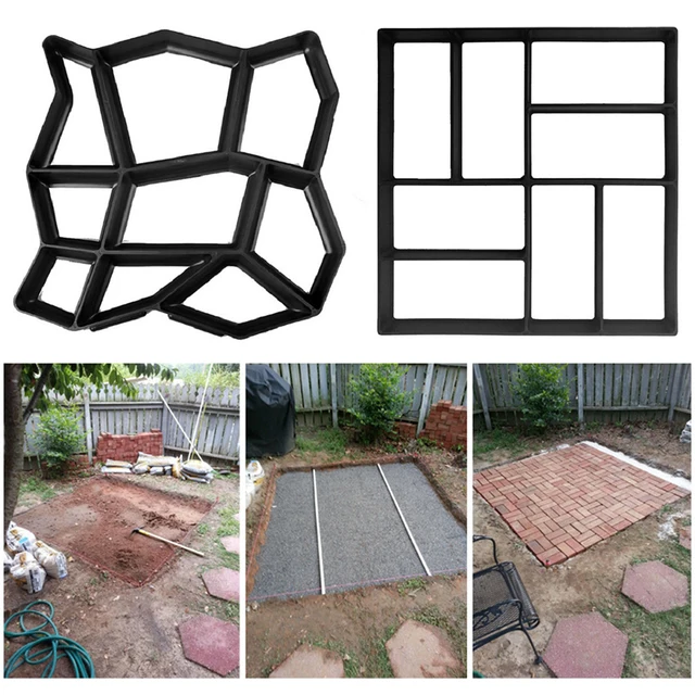 Betonformák Barkács Burkolat Cement Tégla Kövek Kerti Padló Csempe Utak Útkészítő Háztartási Dekorációhoz