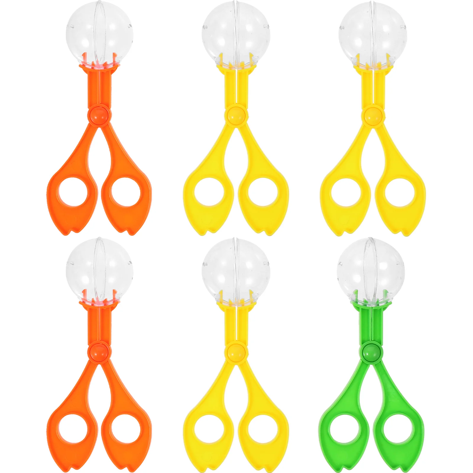 

Handy Scoopers Bug Catcher Bug Tongs Insects Catch Clamp Scissors Outdoor Toys for Kids (Random Color 14cm)
