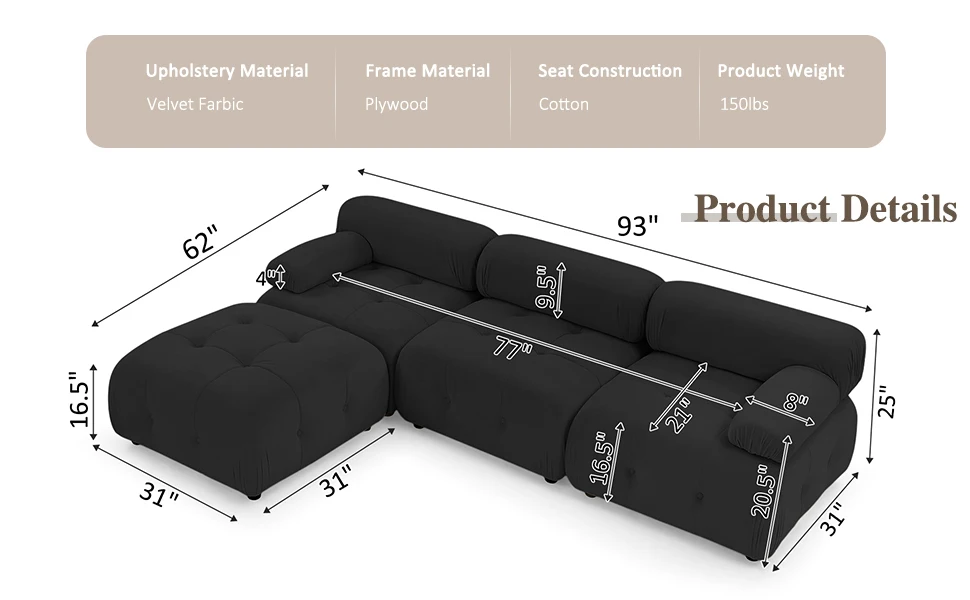 Modular Sectional Sofa