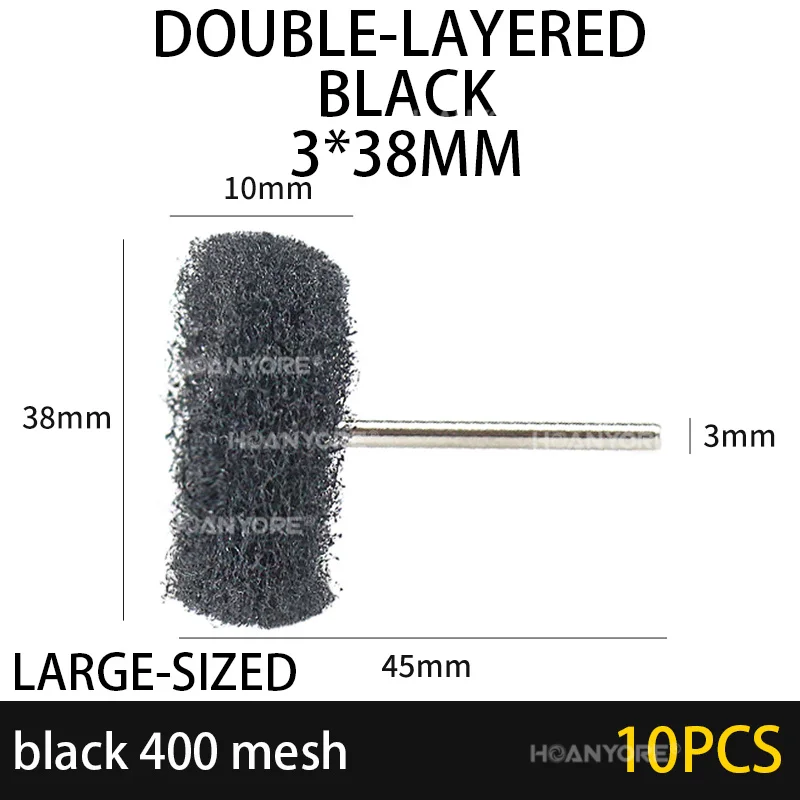 Black 3X38 10pcs