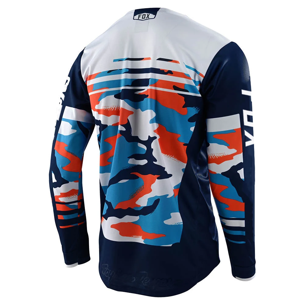 Maillot de moto tout-terrain, vêtements de sport de motocross, vêtements de vélo, chemises VTT, descente, DH, CamSolomon, Fox Cup, 2022