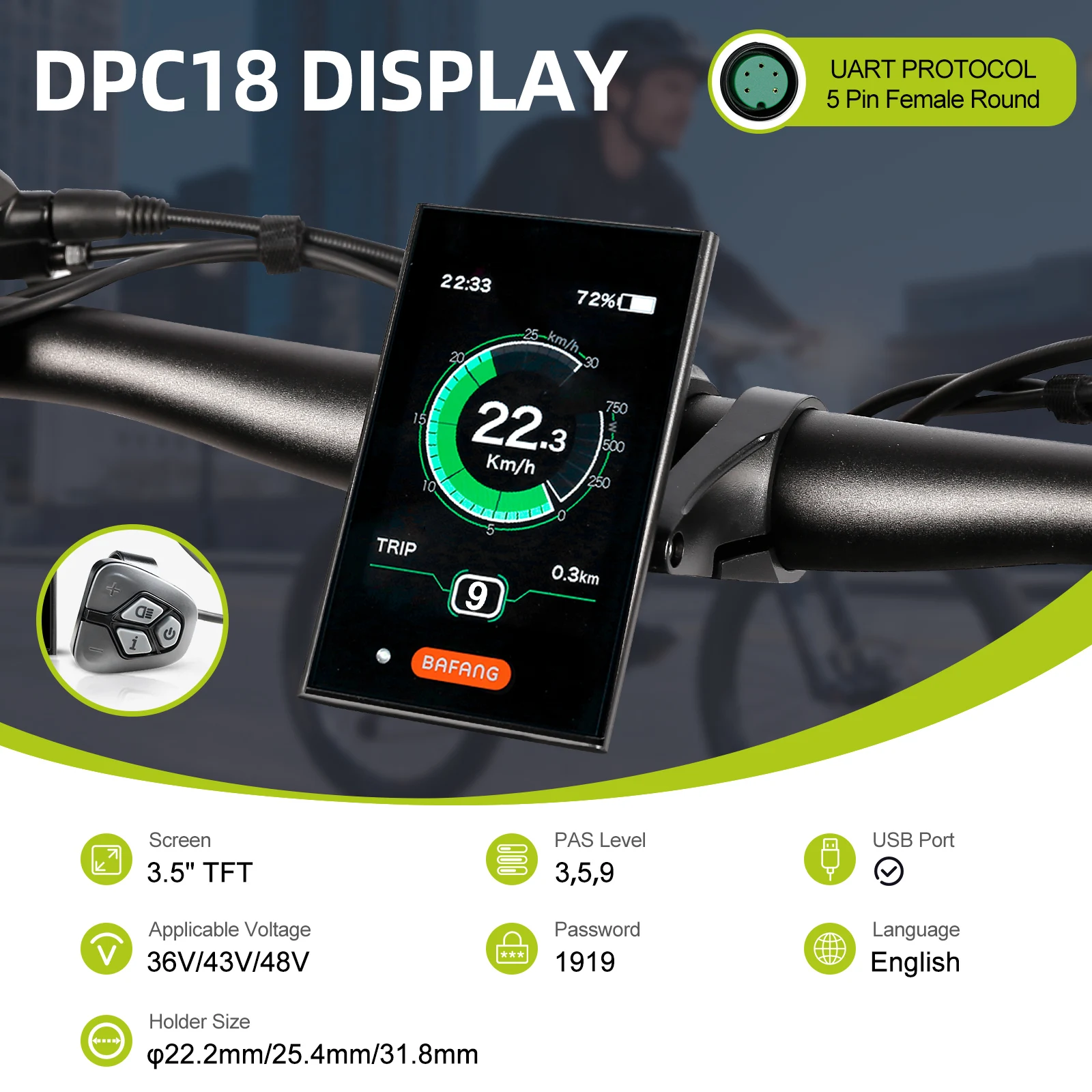 BAFANG DPC18 TOP