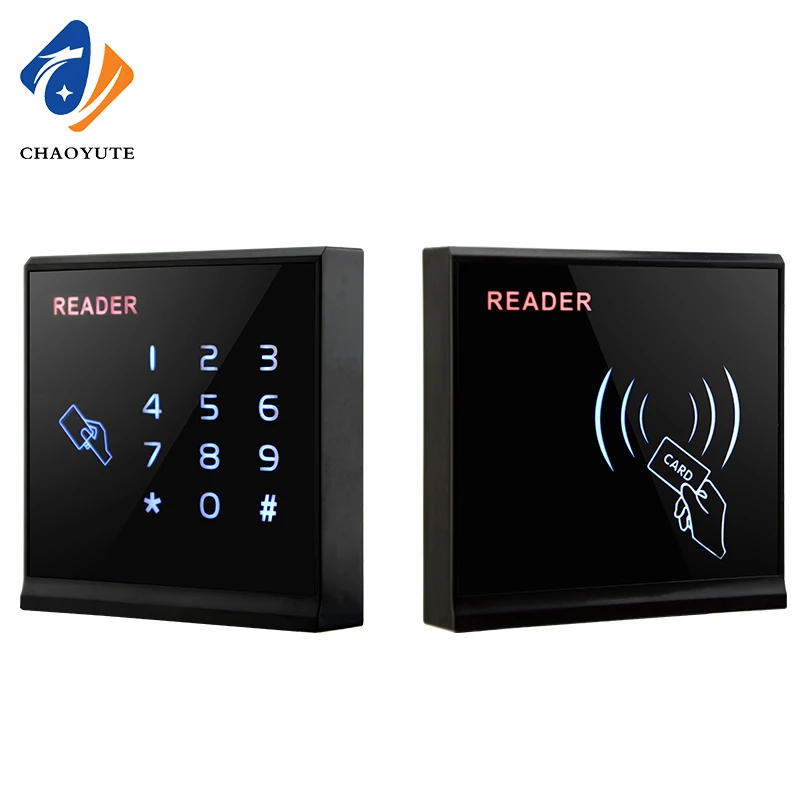 

Password Button Access Card Reader Outdoor Waterproof, WG26/34 Format, Acrylic Panel ID/IC Access Control Reader