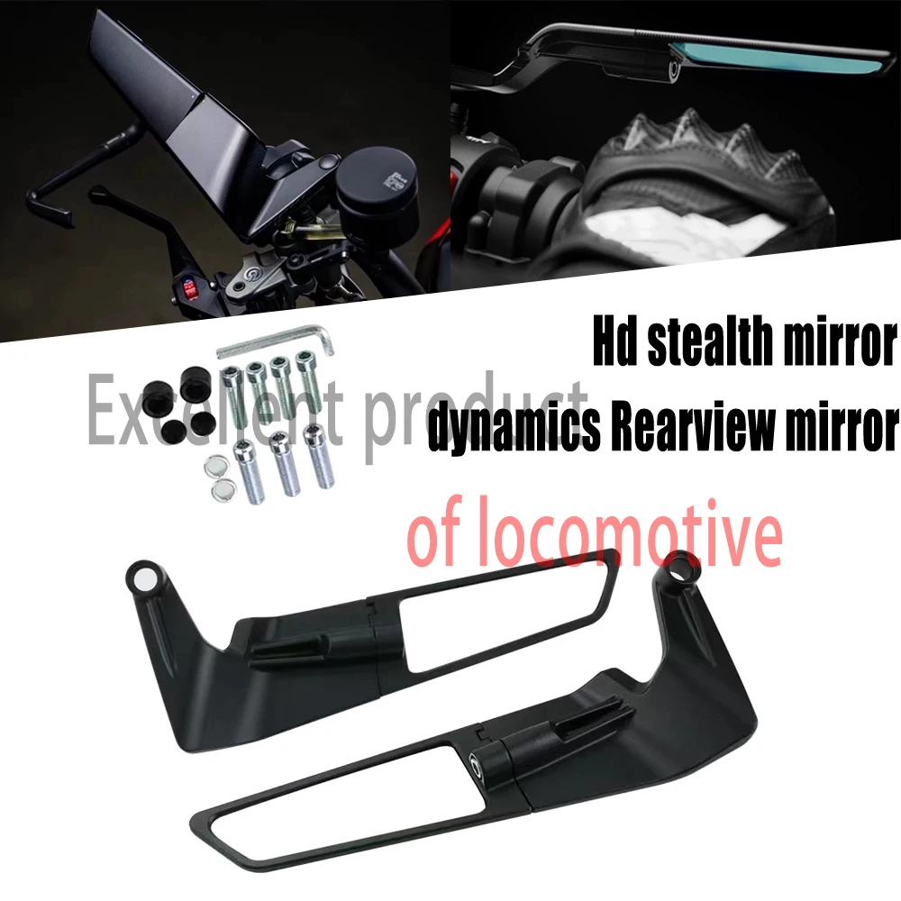 

Для мотоциклетных зеркал Honda CBR250RR cbr250rr 2017 2020 лет, наборы зеркал Stealth Winglets для вращения регулируемых зеркал