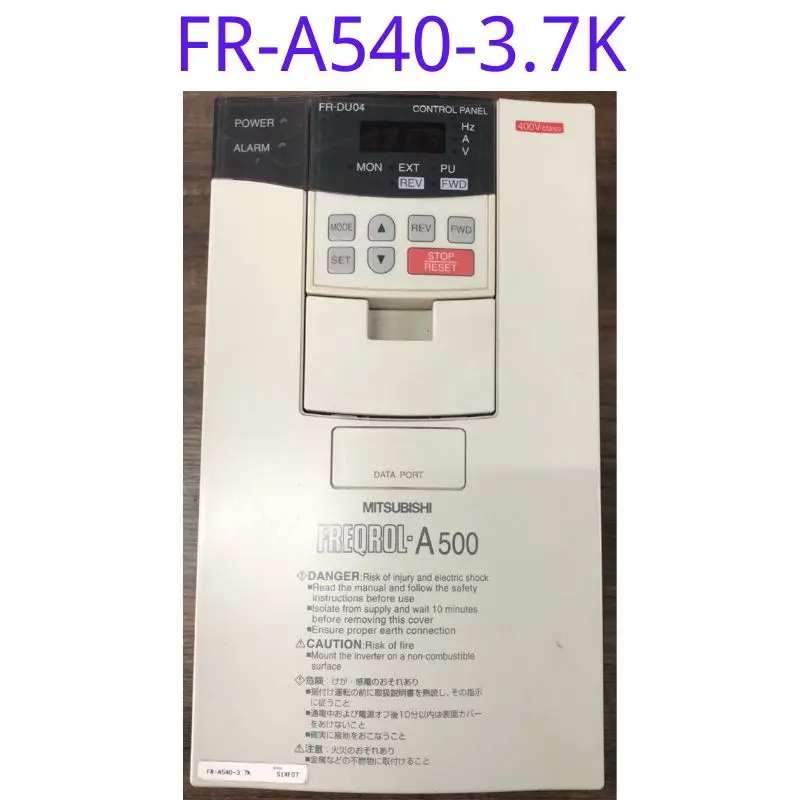 

The function test of the second-hand frequency converter FR-A540-3.7K is intact