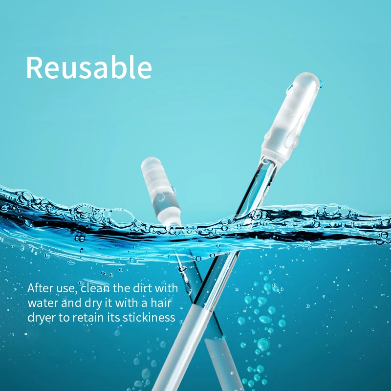 Hisopos adhesivos desechables para orejas, limpiador de oídos reutilizable, herramienta de eliminación de cera de oído de silicona suave para adultos y niños - AliExpress