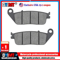 Motorcycle Front Brake Pads for HONDA NV400 NV 400 Steed 95-97 XR400 XR 400 Supermotard 06-08 VT600 VT 600 Shadow 94-99