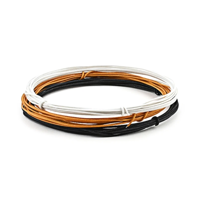 

10ft 3 Color (30 Feet Total) Cloth-covered Pre-tinned Stranded Pushback 22awg Vintage Wire Guitar Wiring Kits Harnesses