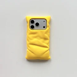 Vibrant Multi - Color Rose Pillow Design Silicone Texture Protective Cover - iPhone 15 (YELLOW)
