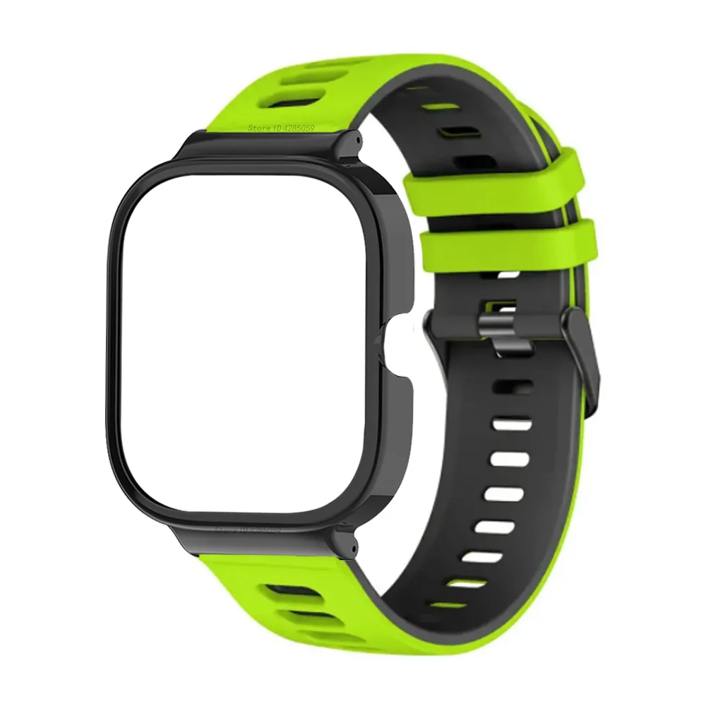 Silicone Sport Strap with Protective Cover