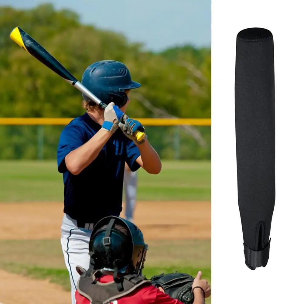 Baseball Bat Cover Soft Fastener Tape Design with Clip Neoprene Baseball Bat Protector Cover Softball Sleeve Sports Supplies