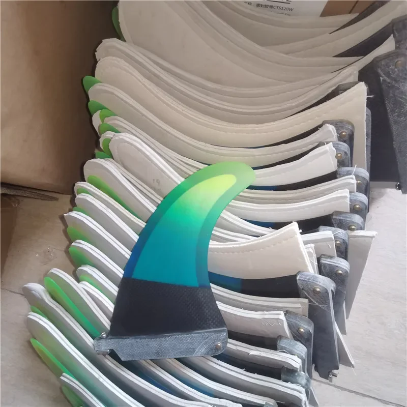 BiLong FCS Single Surfboard Fins 6-7-8-9-10inch Paddle Board Fin Longboard Fin Sup Center Inflated Board surfing Accessories