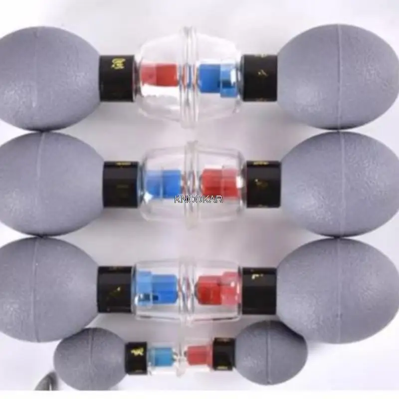 Magnetic Acupressuur Zuig Cupping 8/12/18 Blikjes Zuignappen Set Chinese Acupunctuur Fysiotherapie Massage Potten