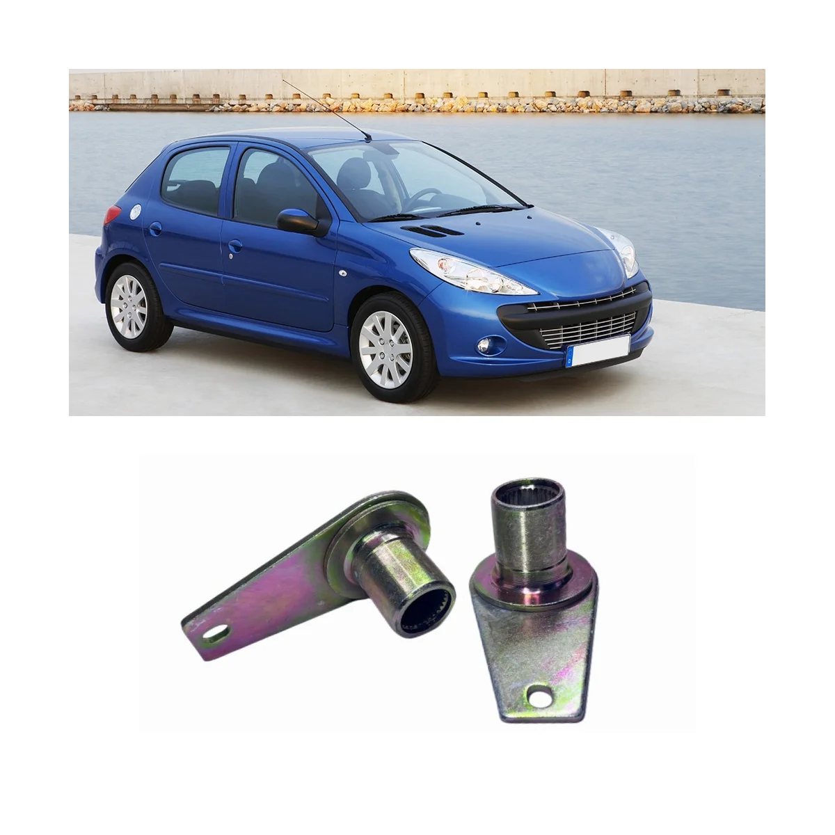 

Стабилизатор, звено, задняя ось, поворотный рычаг 517851 517850 для Peugeot 206 207 106 Citroen C2 SAXO