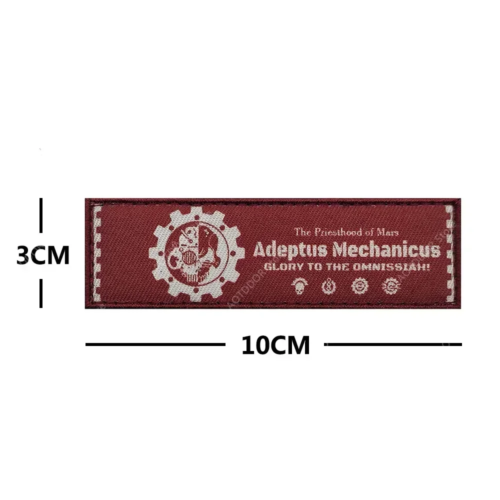 ウォーハンマー 40K 刺繍パッチ 赤いシンボル付き ブラッドエンジェル