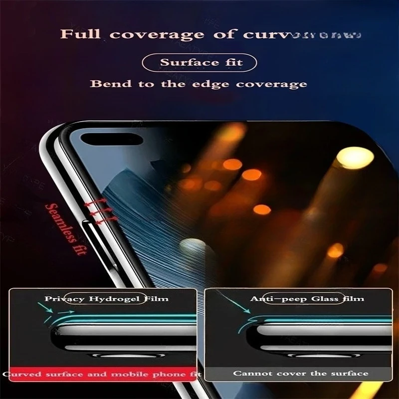 Enhanced Privacy Hydrogel Film Anti-Spy Screen Protector