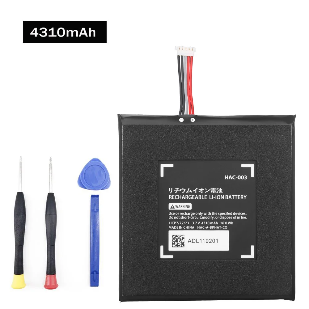 HAC-003 baterie náhrada spravit pro nintend nitendo spínač konzole 3.7V 4310mah li-ion dobíjecí akumulátory