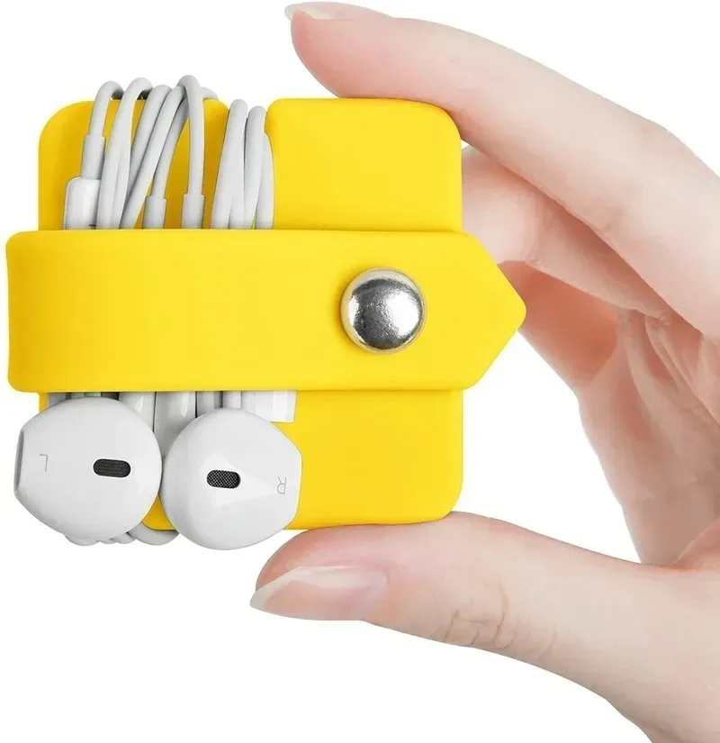 Universal Cable and Earbud Organizer Wrap