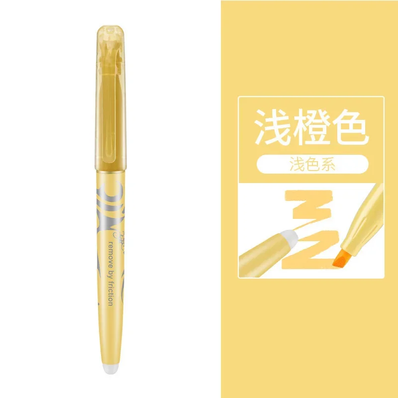 Pastel Erasable Highlighter Pen Set for School and Office Supplies