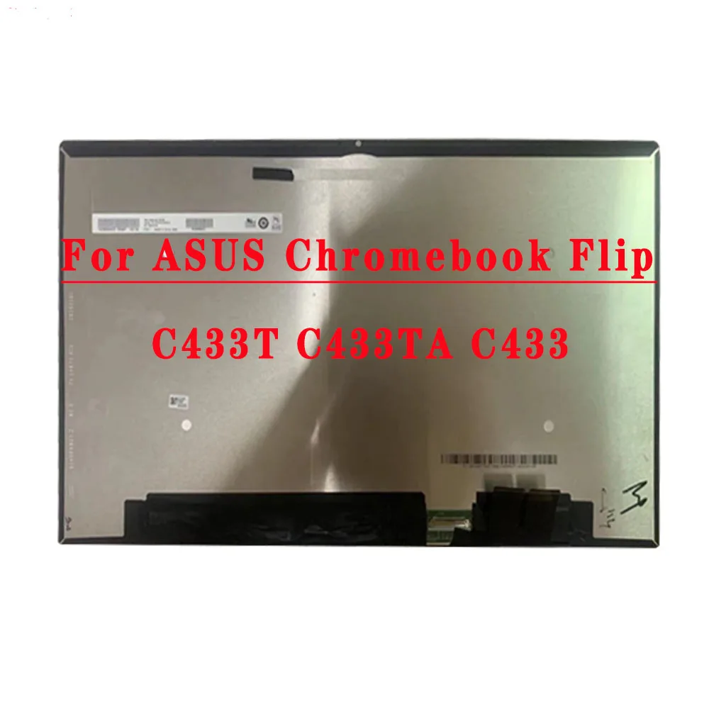 

14.0 inch 1920X1080 FHD 30PINS EDP 60HZ LCD Screen Touch Assembly For Asus Chromebook Flip C433T C433TA C433 Laptop Assembly