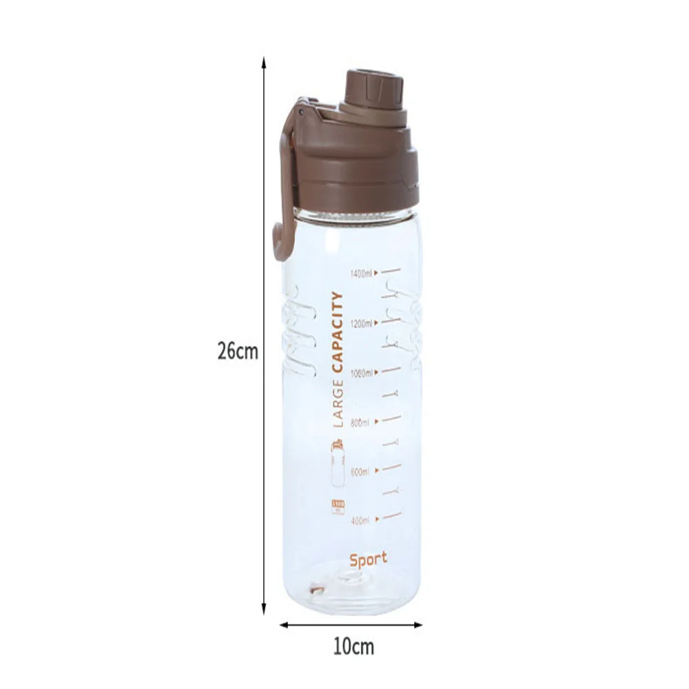 1.5 Liter Sports Water Bottle With Filter 1500ml Drinking Bottle Kettle For Hiking Fitness Men Women Camping Outdoor Waterbottle