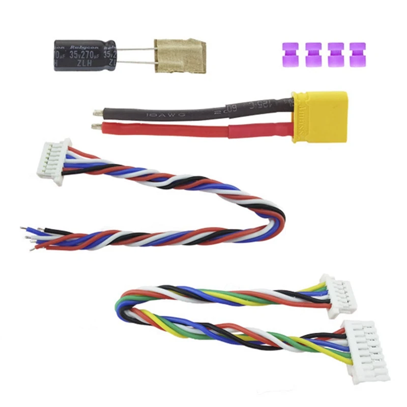 

Hakrc F722 40A Aio Dual USB Полетный контроллер, электрическая интеграция для Fpv гоночного полевого самолета 2-6S