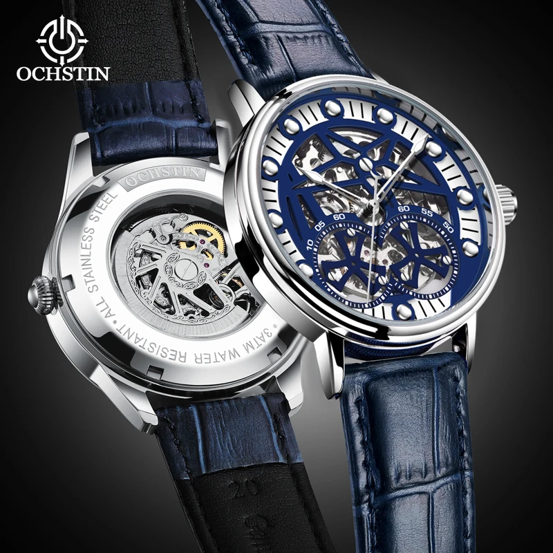 Relogio Masculino 2023 NEW Mechanical Business Watch for Men Brand Luxury Automatic Wrist Watch Waterproof Clock Reloj Hombre