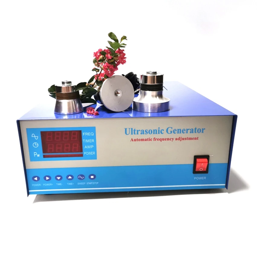 

20-40Khz Power/Frequency Adjustment Digital Ultrasonic Generator For Cleaning Of Hardware Parts
