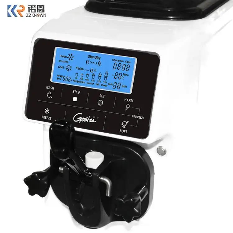 Cheapest Mini Commercial Softee Softy Icecream Frozen Yogurt Soft Serve Making Soft Ice Cream Maker Making Machine Price 6