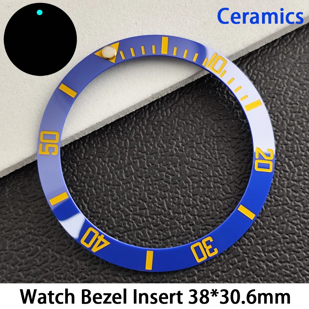 Premium 38mm Sloping Aluminum-Ceramic Bezel Insert