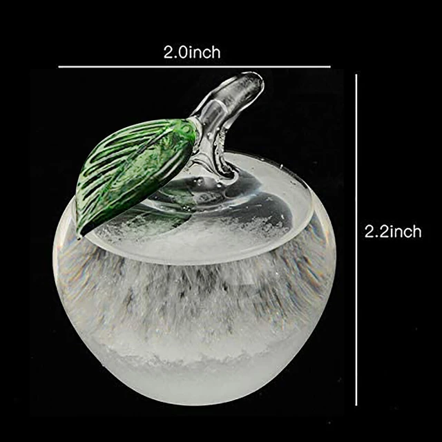 Prédicteur météo Storm Glass et baromètre en forme de goutte