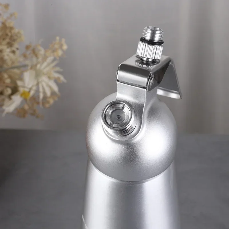 500 Pure Aluminum Cream Gun Chantilly Siphon Whipped Cream Dispenser Foaming Gun Kitchen Accessories Tools Nozzle