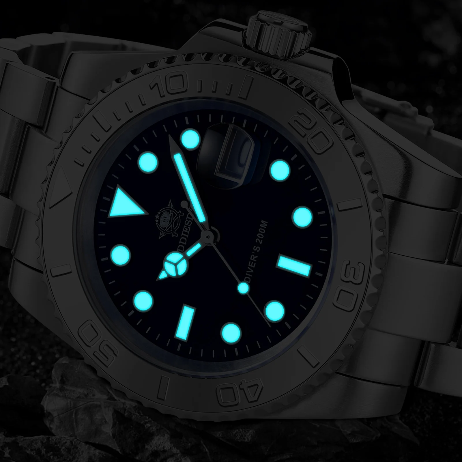 Orologio Sekonda Dive Oceans Uomo - Quarzo, 43mm, Datario, Cinturino In Acciaio Inossidabile, Impermeabile 50m