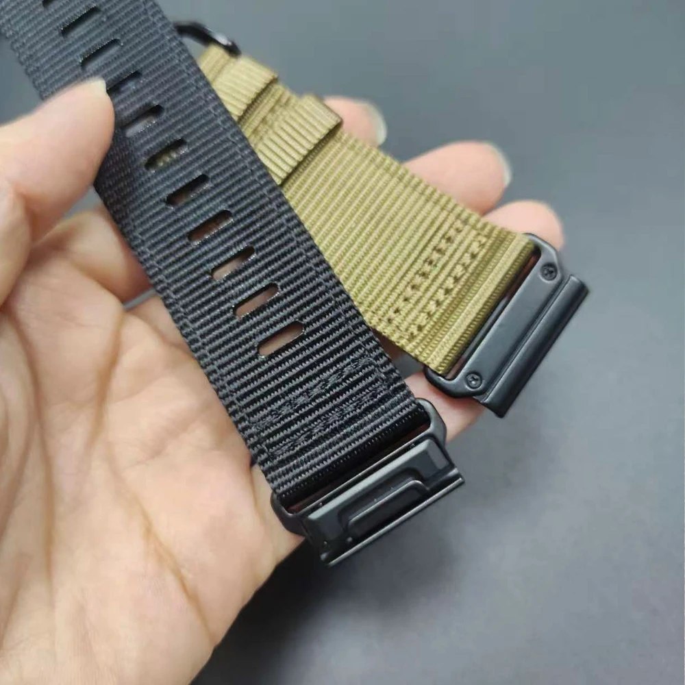 Enhanced Nylon Easy Fit Quick Release Watch Strap - 26mm