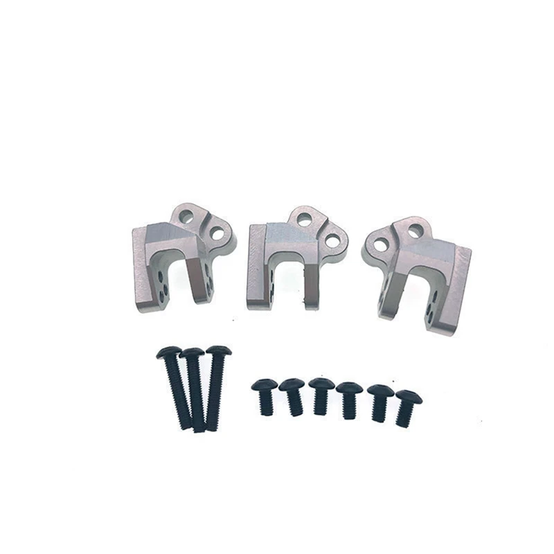 

For 1/10 Model Car Axial Scx10 Iii AX103007 Aluminum Alloy Fixed Code Pull Bar Installation Code Replacement Silver