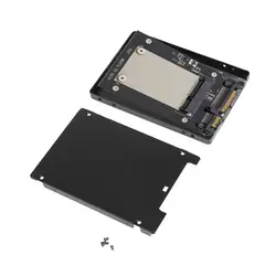 mSATA to SATA 3 SSD External Enclosure & Hard Drive Adapter Box (Msata to sata)