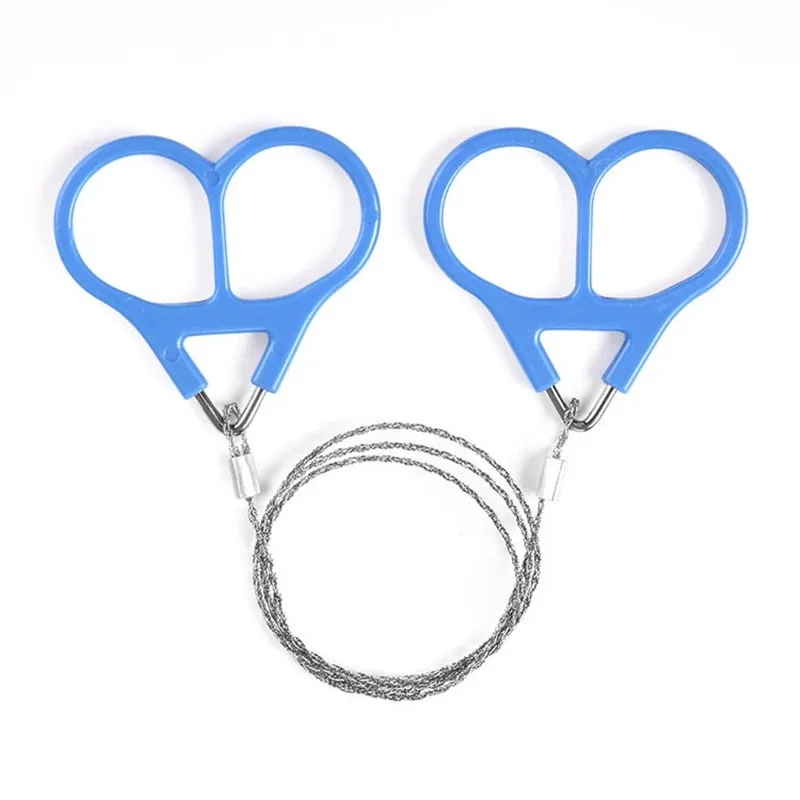

Saw Wire Emergency Survival Gear Outdoor Plastic Steel Ring Scroll Travel Camping Hiking Hunting Climbing Survival Tool Kit